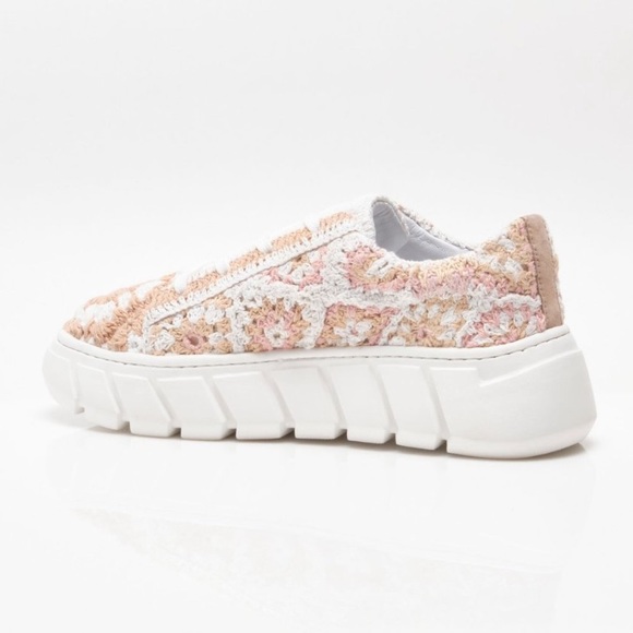 Free People Catch Me If You Can Crocheted Platform Sneakers | Size 41 - Picture 9 of 13